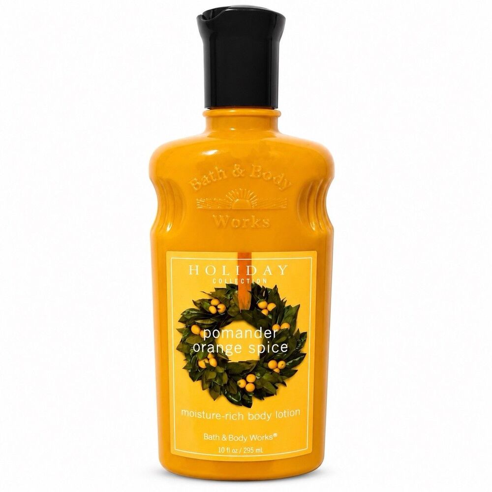 Bath Body Works Pomander Orange Spice Body Lotion 10 oz Holiday Retired Rare